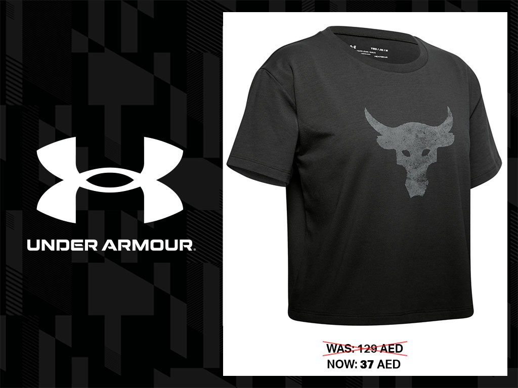 Black t-shirt from under armor