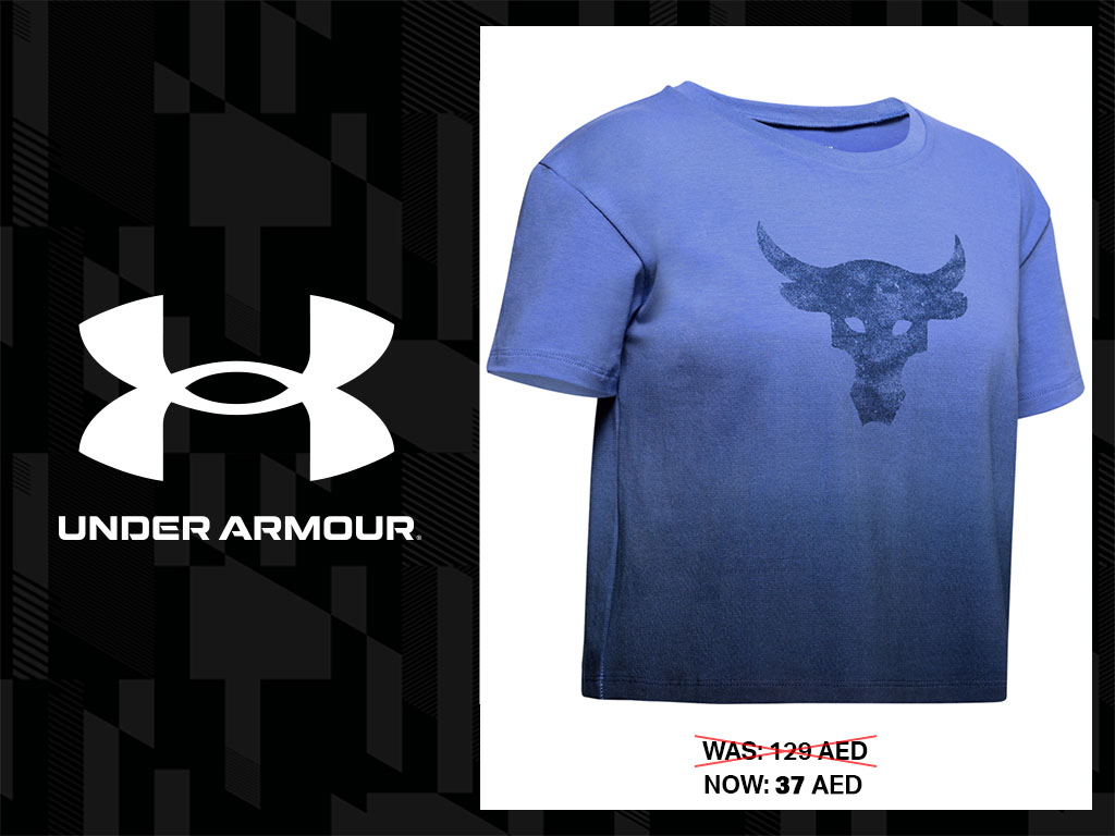 Blue t-shirt from under armor