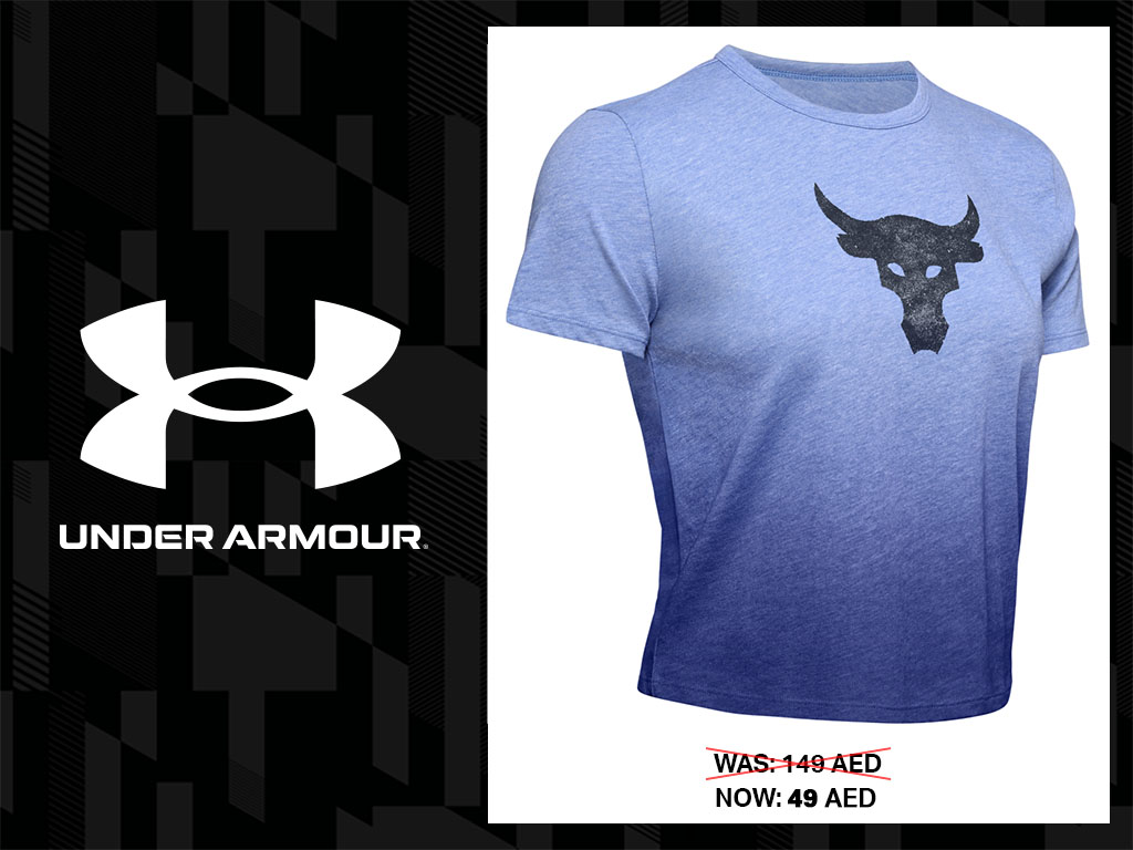 under armor t-shirt with sale 