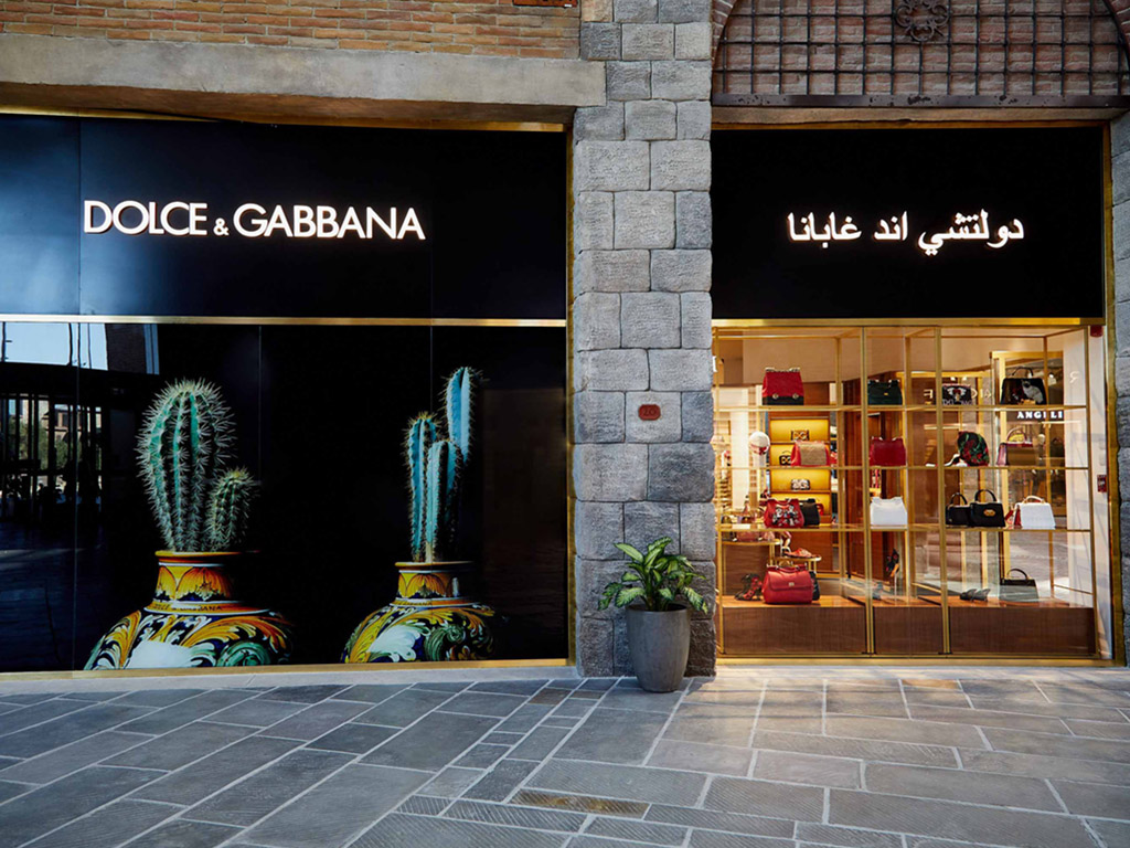 dolce gabbana outlet store